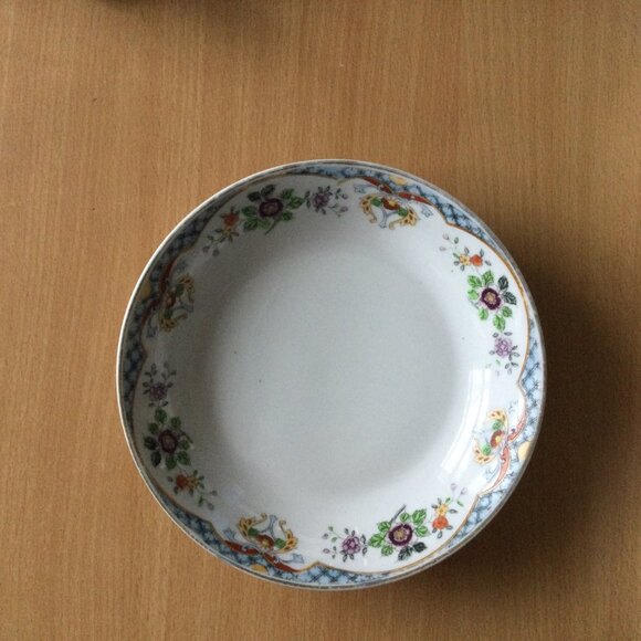 Set of three hand painted Nippon salad bowls Japanese porcelain 7.5" - Picture 2 of 7